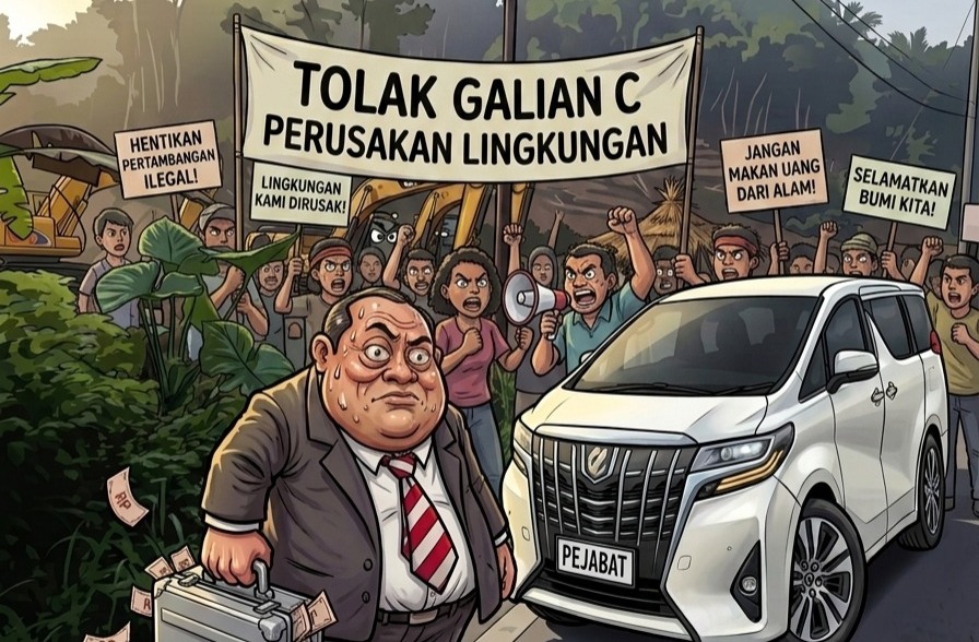 DI DUGA GALIAN  DS.WARINGIN MANCAK MILIK ANGGOTA DPRD PROVINSI BANTEN.